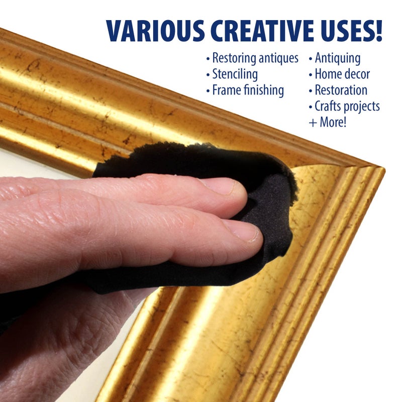 AMACO Rub n Buff Wax Metallic Finish - Rub n Buff Grecian Gold 15ml Tube - Versatile Gilding Wax for Finishing Furniture Antiquing and Restoration - Rub and Buff Colors Single Tube - Image 4