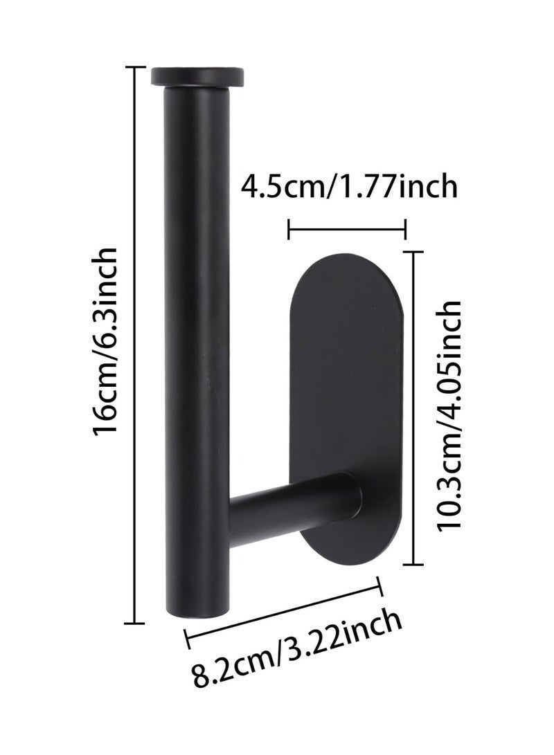2pcs Curtain Tiebacks Adhesive Curtain Tiebacks No Drilling Adhesive Curtain Hooks Black - Image 3