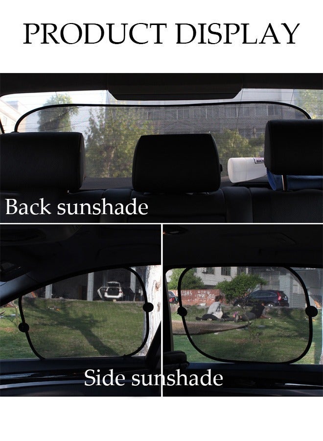 DUNISO 6 Pieces Sunshade for Car, Car Windshield Sun Shade, Car Window Shade Front Windshield Shades UV Rays Sun Visor Protector Easy to Use Fits Windshields Keep Car Cool - Image 5