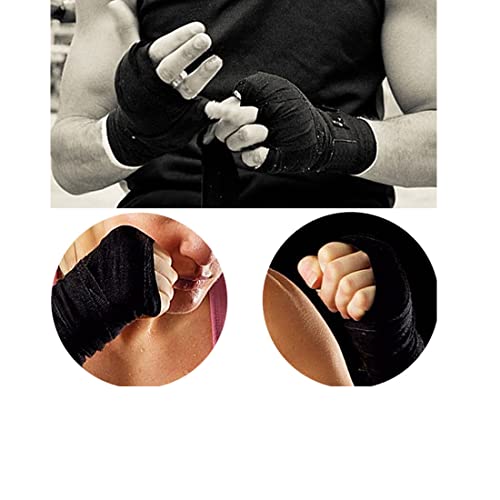 Lycan Boxing Wraps MMA Gloves Inner Boxing Gloves #Boxing Hand Wraps (Black) - Image 3