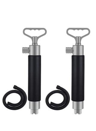 2 Pack Kayak Hand Pump, 16.1 Inch Manual Portable Kayak Hand Water Pumps with Hose,Suitable for Kayak Rescue Outdoor Survival (Black Gray) - pzsku/Z8FAEAE00EA680BDC26CCZ/45/_/1708759327/95df1280-3432-470e-ba54-613c4e52bc0b