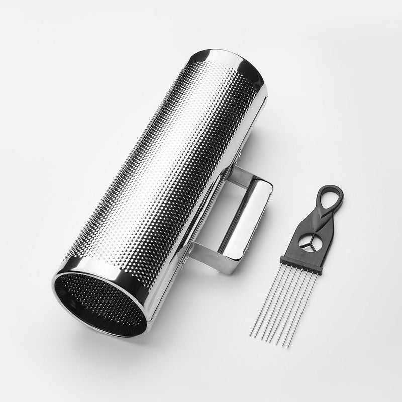 Vangoa جويرو معدني 12" × 4" من الفولاذ المقاوم للصدأ مع مكشطة آلة إيقاع لاتينية - Image 1