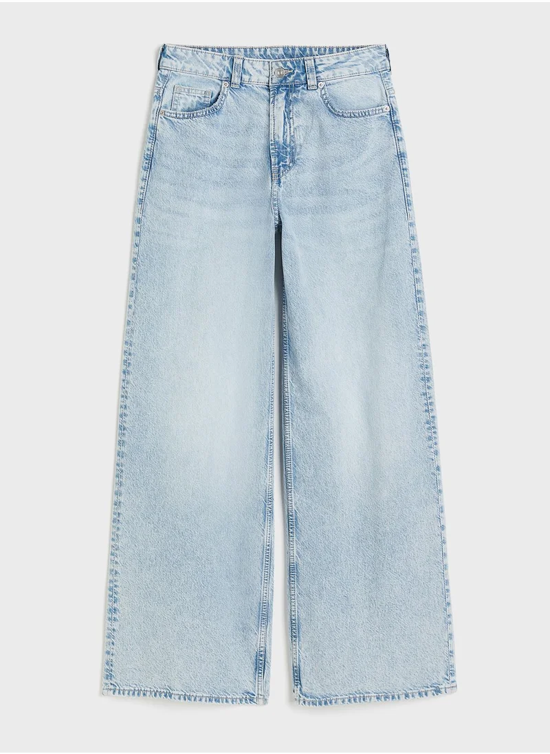 H&M Wide Leg Jeans