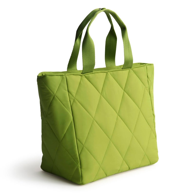 Vera Bradley Women's Featherweight Lunch Tote, Spinach Green, One Size - Image 1