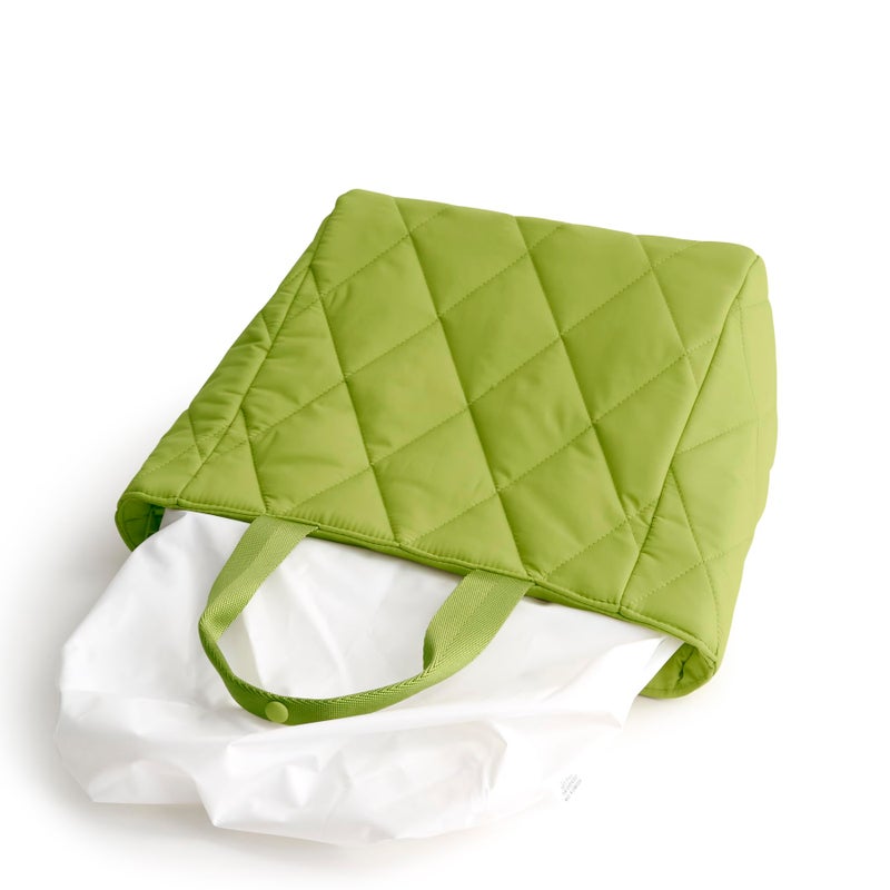 Vera Bradley Women's Featherweight Lunch Tote, Spinach Green, One Size - Image 3