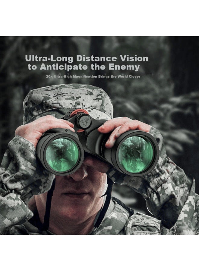 Leaysoo Blade Ii 20x50 High-power Hd Large Eyepiece Wide-angle Low-light Night Vision Professional Binoculars With Smartphone Adapter - Image 2