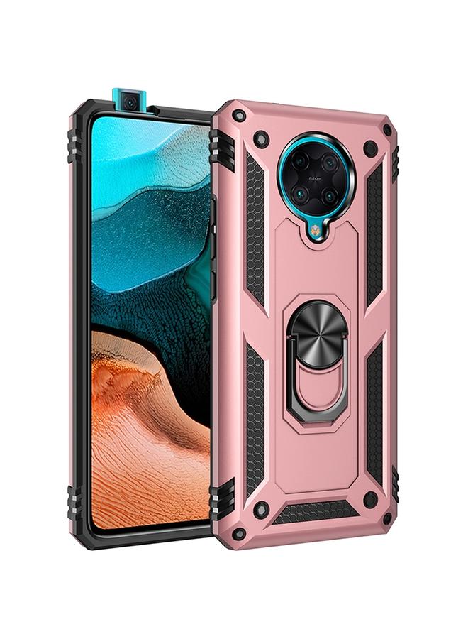 The Bros Case For Xiaomi Redmi K30 Pro Shockproof TPU + PC Protective Case with 360 Degree Rotating Holder