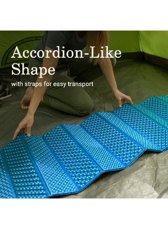 كولمان 2157468 0.6 x 23 x 73 بوصة كولمان ريفر ريست مرتبة للتخييم من الفوم مستطيلة مريحة أزرق - Image 5