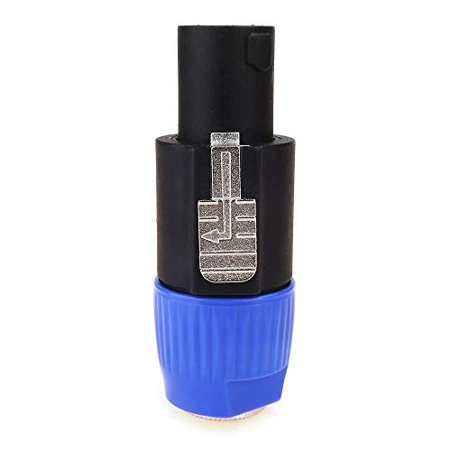 NANYI Speakon to 1/4 Adapter Connector, Upgraded 1/4" Female to NL4FC Male Connectors are for Converting 1/4" Cables to NL4FC Plug for Speaker/Amplifier/Mixer (Speakon to 1/4 Adapter - 2PCS) - Image 4