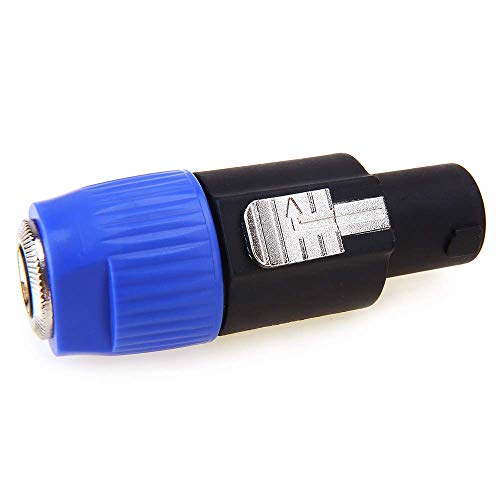 NANYI Speakon to 1/4 Adapter Connector, Upgraded 1/4" Female to NL4FC Male Connectors are for Converting 1/4" Cables to NL4FC Plug for Speaker/Amplifier/Mixer (Speakon to 1/4 Adapter - 2PCS) - Image 5