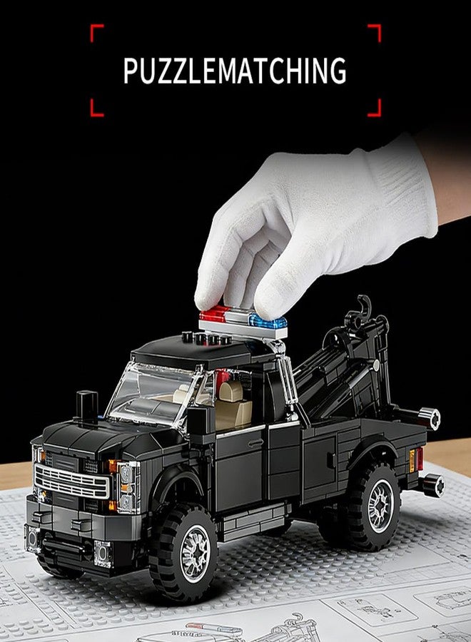DUANT Rescue Vehicle Building Blocks Set, 594 Pieces Off Road Truck Model, Collectible Construction Kit - Creative Assembly Gift for Adult and Hobbyist - Image 5