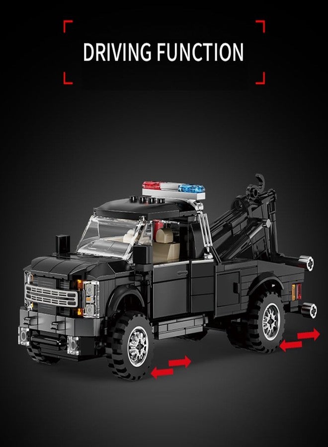 DUANT Rescue Vehicle Building Blocks Set, 594 Pieces Off Road Truck Model, Collectible Construction Kit - Creative Assembly Gift for Adult and Hobbyist - Image 4
