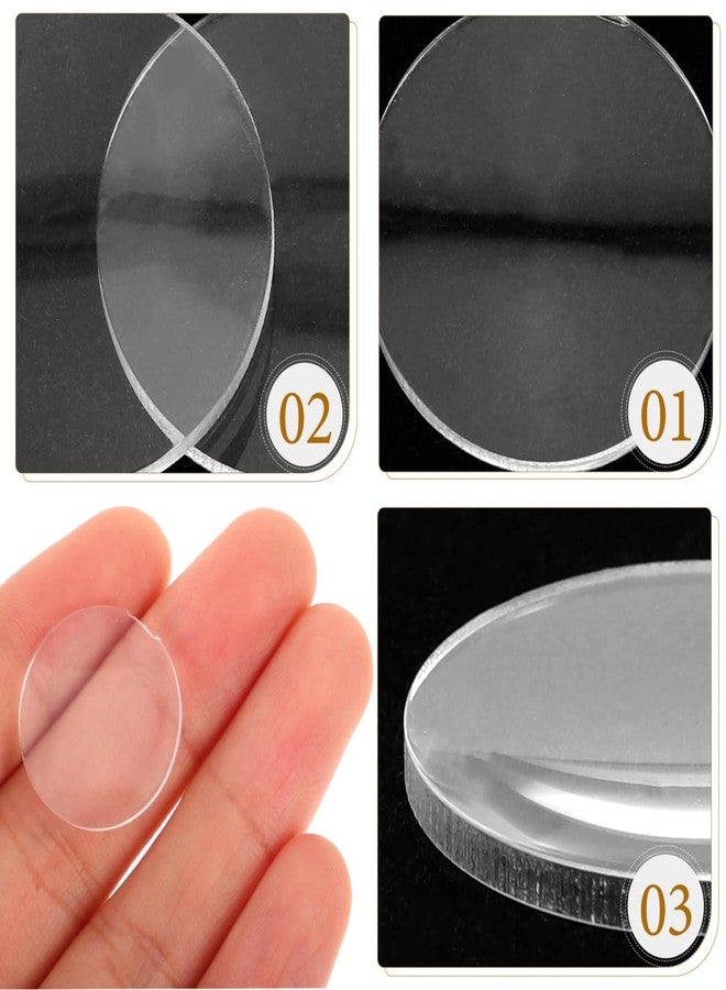 HOLIDYOYO 20Pcs Acrylic Convex Lenses 0.78 Inch Magnifying Lens Accessories for Handheld Magnifiers Vision Aid and Craft Making Tools - Image 5