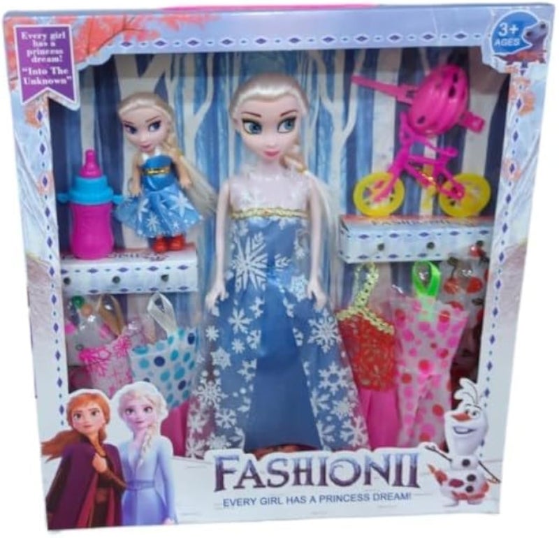 تي سي دمية وابنتها فروزن غاويرجيفو