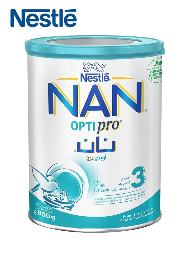 Nestle NAN 3 Optipro Growing-Up Formula, 800g  - Image 1