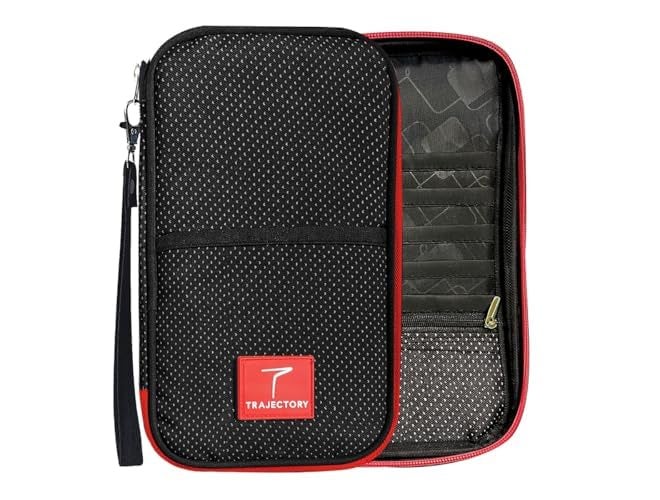 Trajectory Travel Passport and Card Holder and Wallet Organiser Case for Daily Use and International Trip for Men and Women in Black (As seen on Shark Tank) (Napolean Black) - Image 1