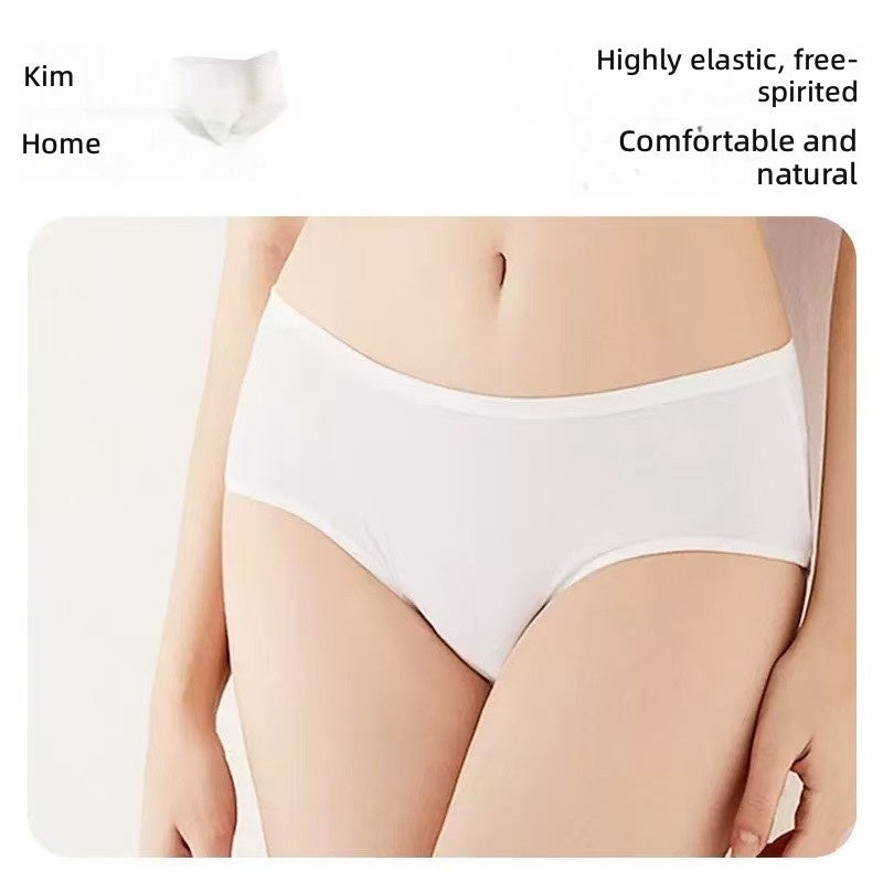 KIMHOME Pack of 10 Disposable Underwear for Women – Breathable, Skin-Safe & Convenient - Image 5