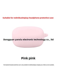 For Redmi Redmi Buds 6 Play Earphone Case Bluetooth Headset Protective Cover Xiaomi Charging Empty Box-Color:Pink Nude Outfit-Model:Buds 6 Play