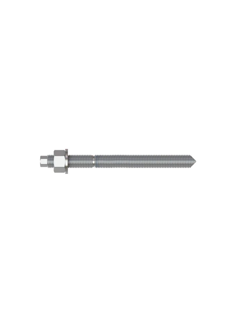 Fischer - Fischer High Bond Chemical Anchoring Capsules and Bolts for Fixing Maximum Loads in Non-Cracked Concrete Good for Machines and Steel Constructions Indoor and Outdoor Thread Stud 10MM - Image 1