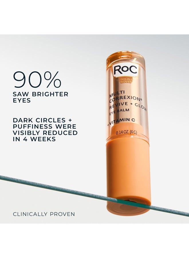 RoC بلسم العين فيتامين سي متعدد التصحيح + الإشراقة (0.14 أونصة) مع عبوة كريم العين ريتينول - Image 3