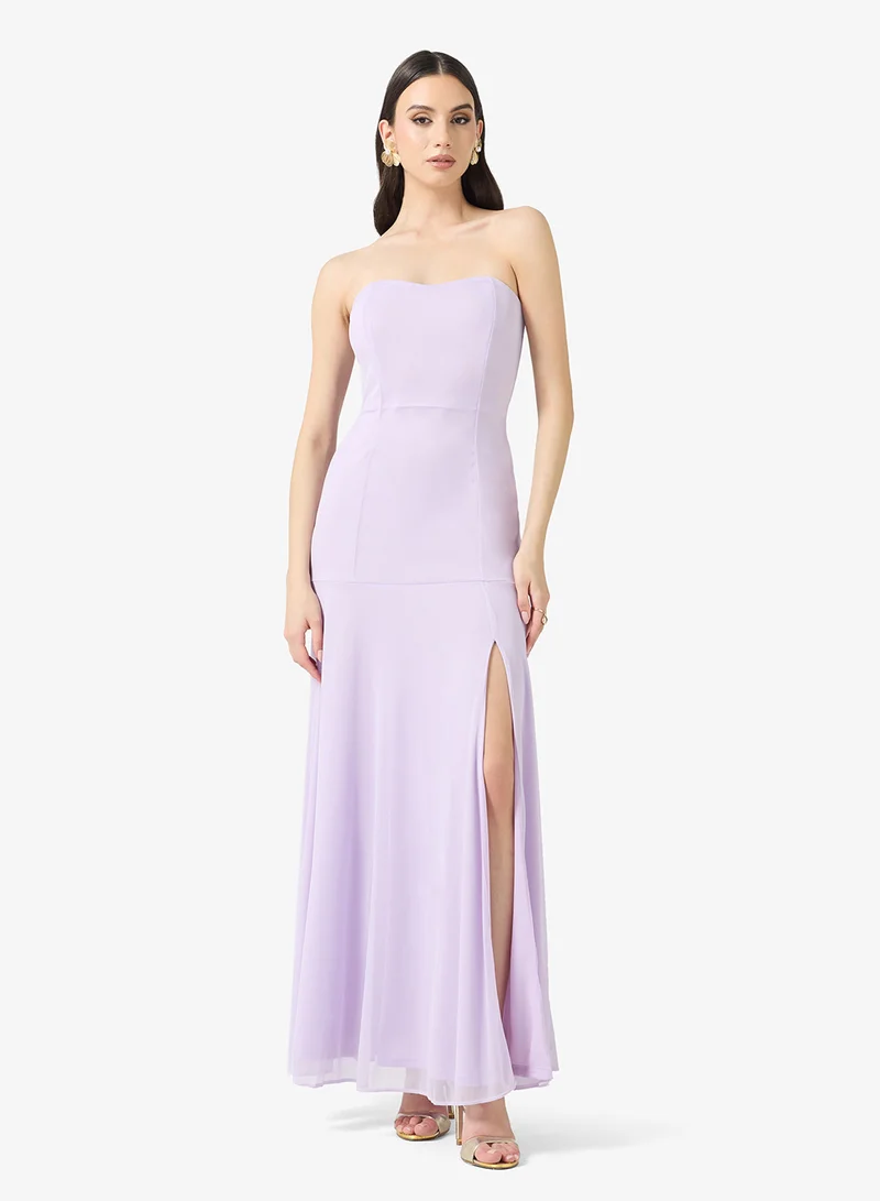 تي اف ان سي Halter Drop Waist Maxi Dress