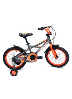 RALLY BICYCLE RALLY BICYCLE, Kids bike, 16-JK-2323, for 4-7 Years old with training wheels, Bell, Chain cover  - Image 1