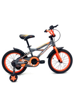 RALLY BICYCLE RALLY BICYCLE, Kids bike, 16-JK-2323, for 4-7 Years old with training wheels, Bell, Chain cover  - Image 2