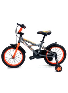 RALLY BICYCLE RALLY BICYCLE, Kids bike, 16-JK-2323, for 4-7 Years old with training wheels, Bell, Chain cover  - Image 4