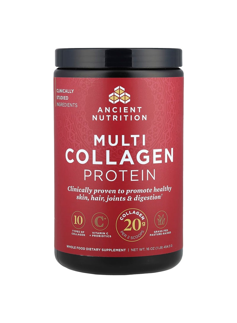 Ancient Nutrition Multi Collagen Protein, 16 oz (454.5 g)