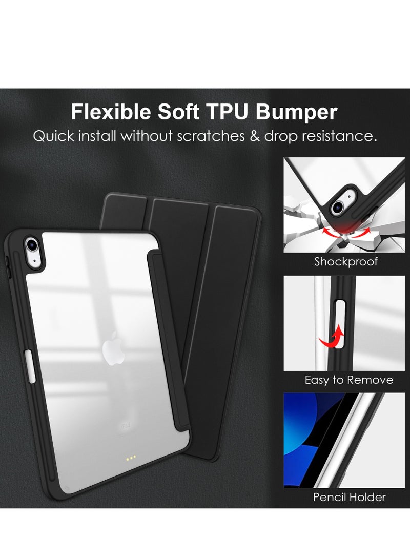 Case for iPad 10th Generation 10.9 Inch 2022 Shockproof Cover with Pencil Holder Auto Sleep Wake Cover - Image 4