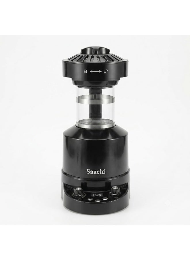 Sachi 100g Air Coffee Roaster, 2100W Hot Air Roasting System, Tempered Glass Chamber, Digital Timer Display, Temperature & Fan Control, Home Coffee Roaster | Air Coffee Roaster - Image 1