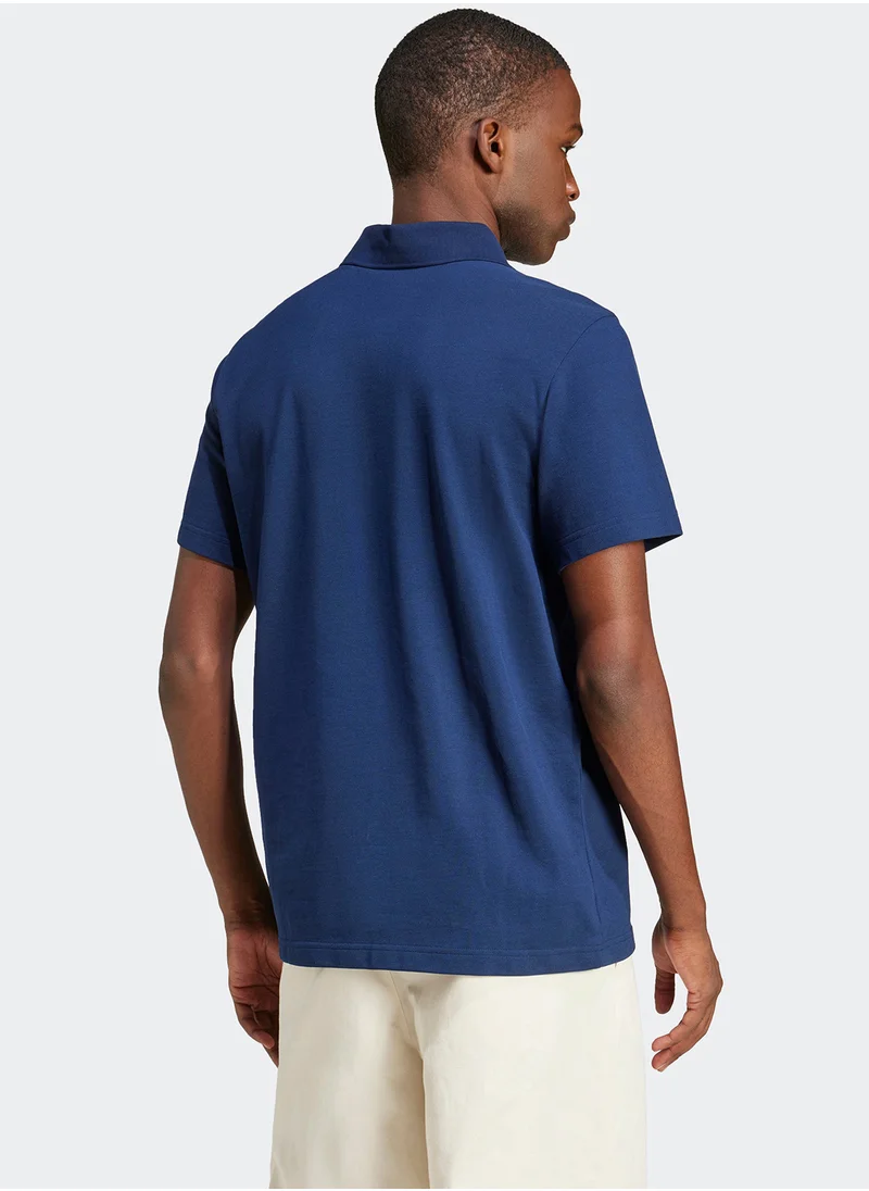 اديداس اوريجينالز Trefoilo Essentials Polo T-Shirt