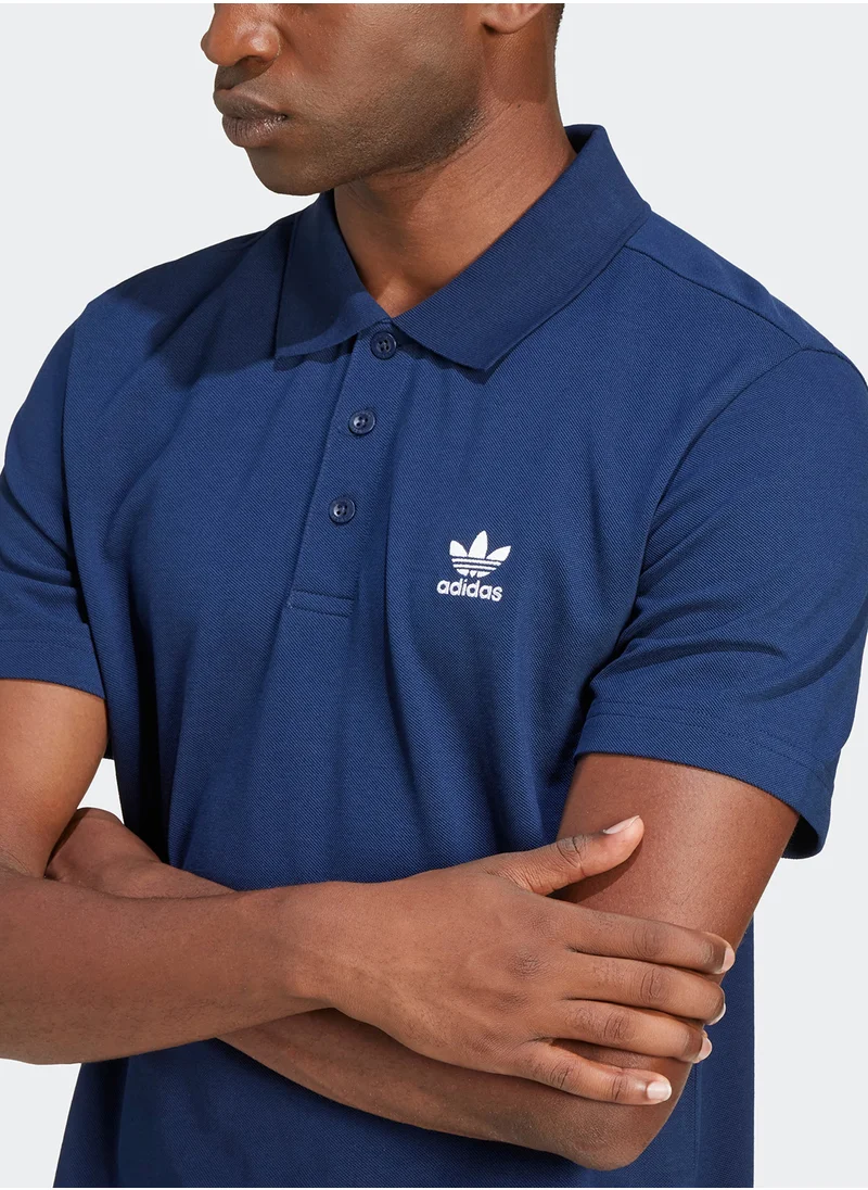 اديداس اوريجينالز Trefoilo Essentials Polo T-Shirt