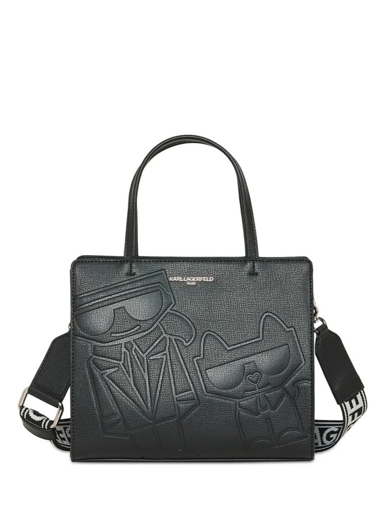 Karl Lagerfeld Maybelle Leather Satchel