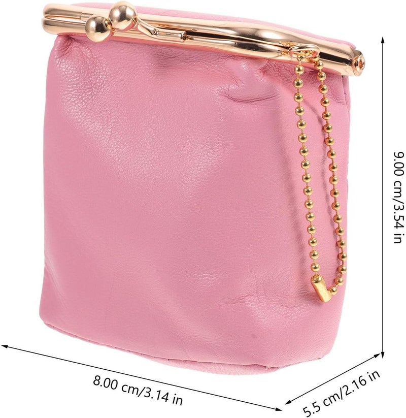Mini Lipstick Holder and Portable Lipstick Case with Buckle Decorative Mini Lip Gloss Organizer Compact Square Cosmetic Bag Suitable for Travel and Daily Use Random Random Color - Image 2