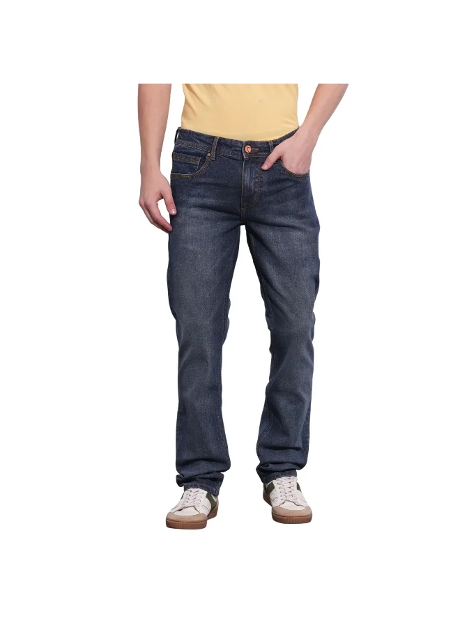 بيينغ هيومان Mens Mid Tone Slim Fit Denims