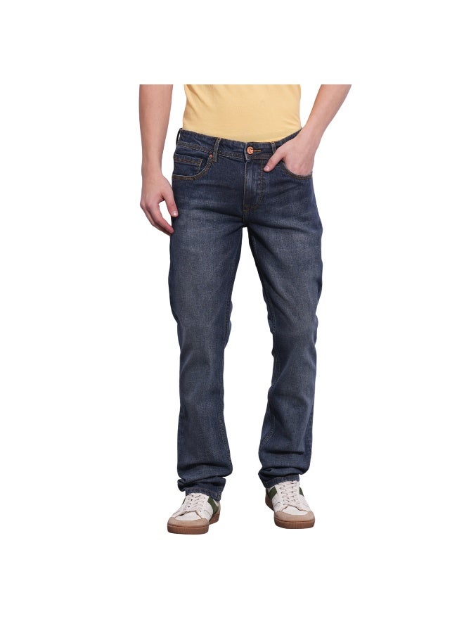 Being Human Mens Mid Tone Slim Fit Denims - Image 1