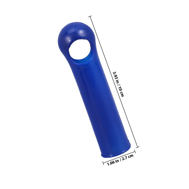 2pcs 19mm Dark Blue Broom Handle Replacement Grip Sleeve End Cap For Floor Cleaning - Image 3