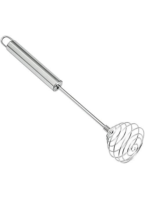 ONICORN ONICORN Stainless Steel Egg Beater Galaxy Balloon Spring Blender Egg Whisk Hand Mixer Stirring Beater Cream 9 inch  - Image 1