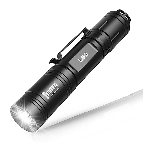 Wuben L50 Rechargeable Tactical Flashlights, 1200 Lumens, IP68 Waterproof, 5 Modes for Emergency, Rescue, Inspection, Hunting - Image 1