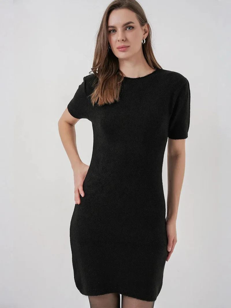 BIG DART BDART Basic Mini Knitwear Dress