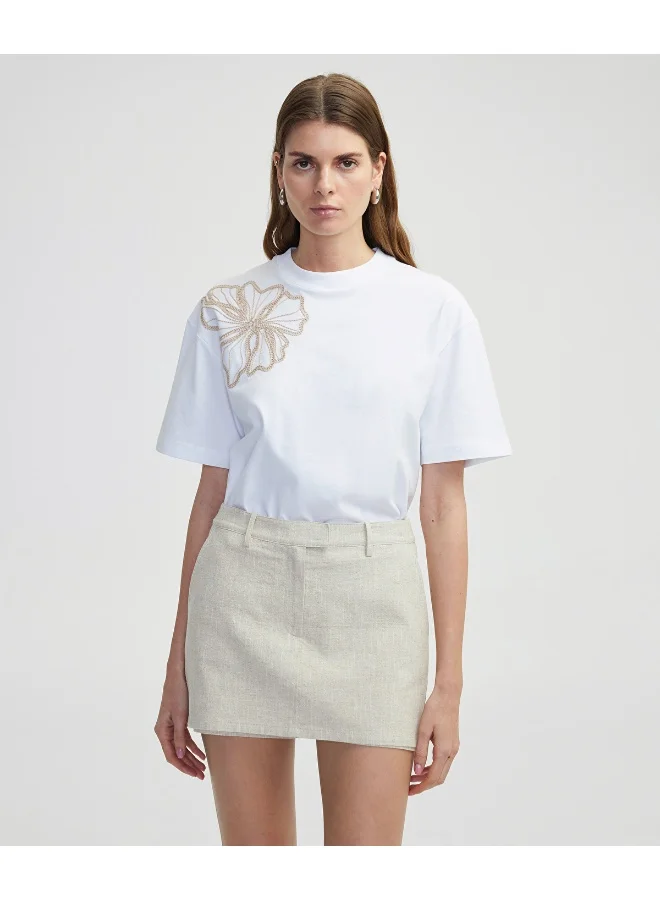 Regular Fit Mini Skirt