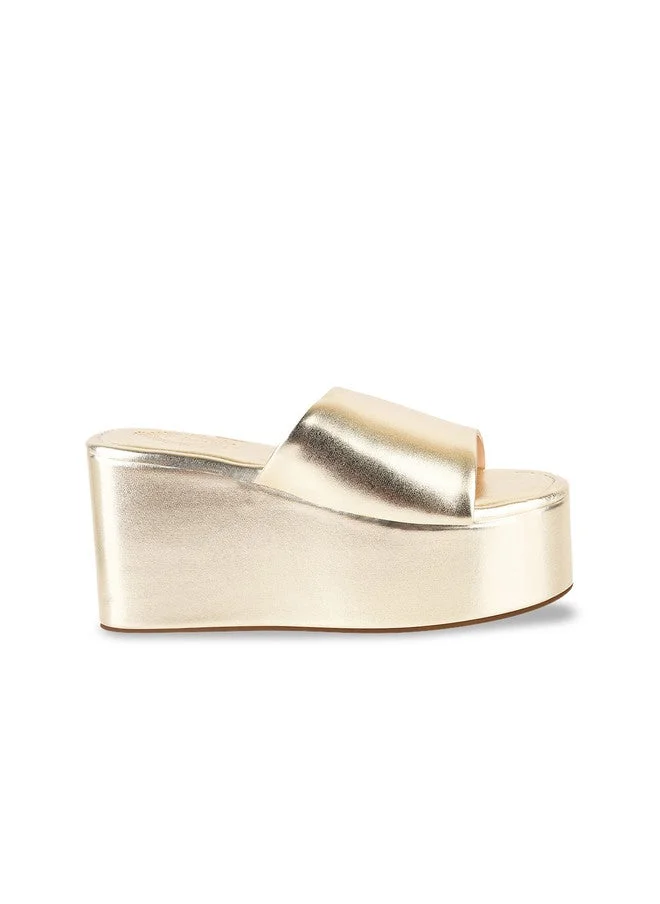 شوتوبيا Shoetopia Girls Round Toe Flatform Heels