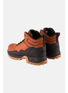 FILA Men Derail Lace Up Hiking Boot, Brown  - Image 2