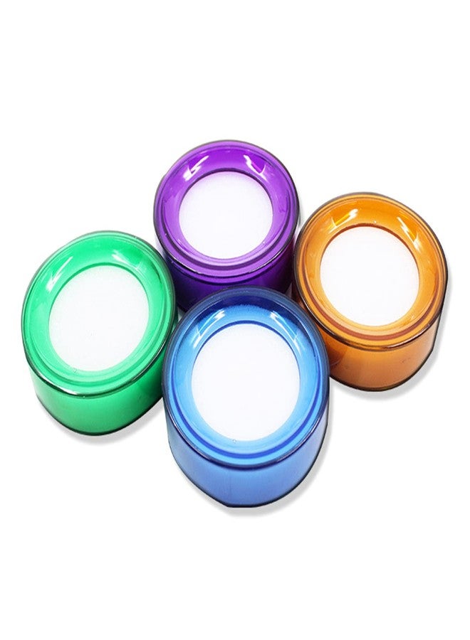 Muloo Finger Wet Sponge Cup Finger Moistener for Counting Currency Paper Money Bill Random Color Office Stationery Supplies Wet Sponge for Fingers Counting Money - Image 5