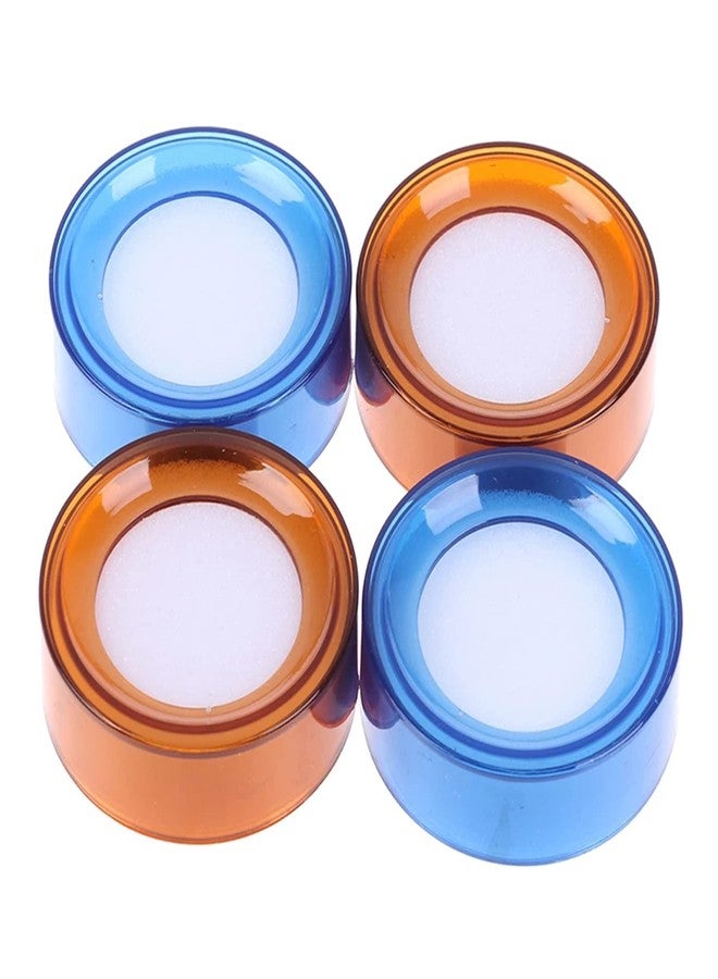 Muloo Finger Wet Sponge Cup Finger Moistener for Counting Currency Paper Money Bill Random Color Office Stationery Supplies Wet Sponge for Fingers Counting Money - Image 3