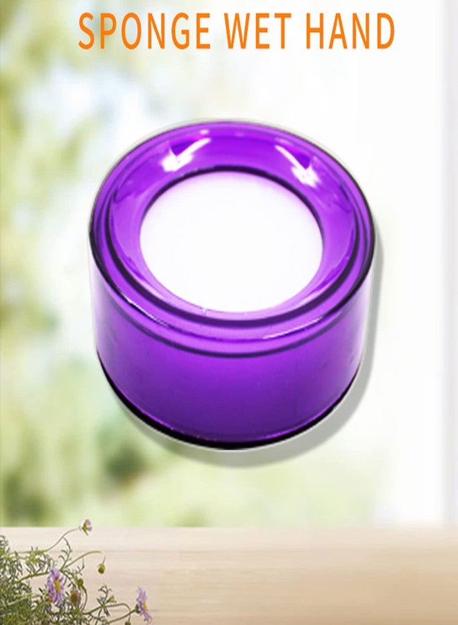 Muloo Finger Wet Sponge Cup Finger Moistener for Counting Currency Paper Money Bill Random Color Office Stationery Supplies Wet Sponge for Fingers Counting Money - Image 2