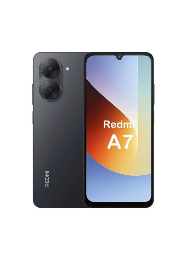 شاومي Redmi A7 Dual SIM Black 3GB RAM 64GB 4G - Middle East Version - Image 1