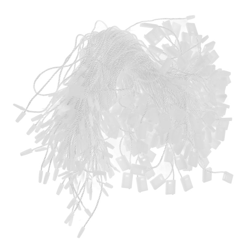 1000pcs String for Clothes Bags Price Tags Fastener Hook Ties Rope - Image 1