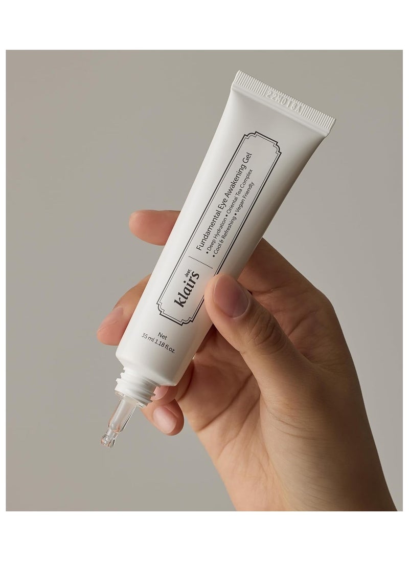 Fundamental Eye Awakening Gel 35ml, 100% Authentic from Klairs
